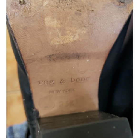 Rag & Bone Harrow booties black leather 35โฆ - Picture 11 of 11